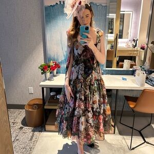 Geisha Designs maxi tiered dress - Anthropologie